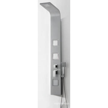 Panneau de douche de vente chaude panneau de douche en aluminium gris (JNA7800)